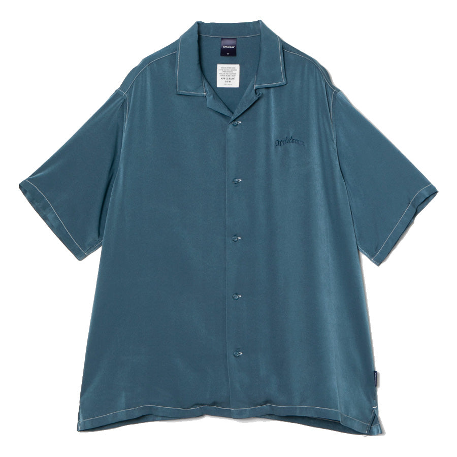 APPLEBUM（アップルバム）Feminish Satin Aloha Shirt アロハシャツ
