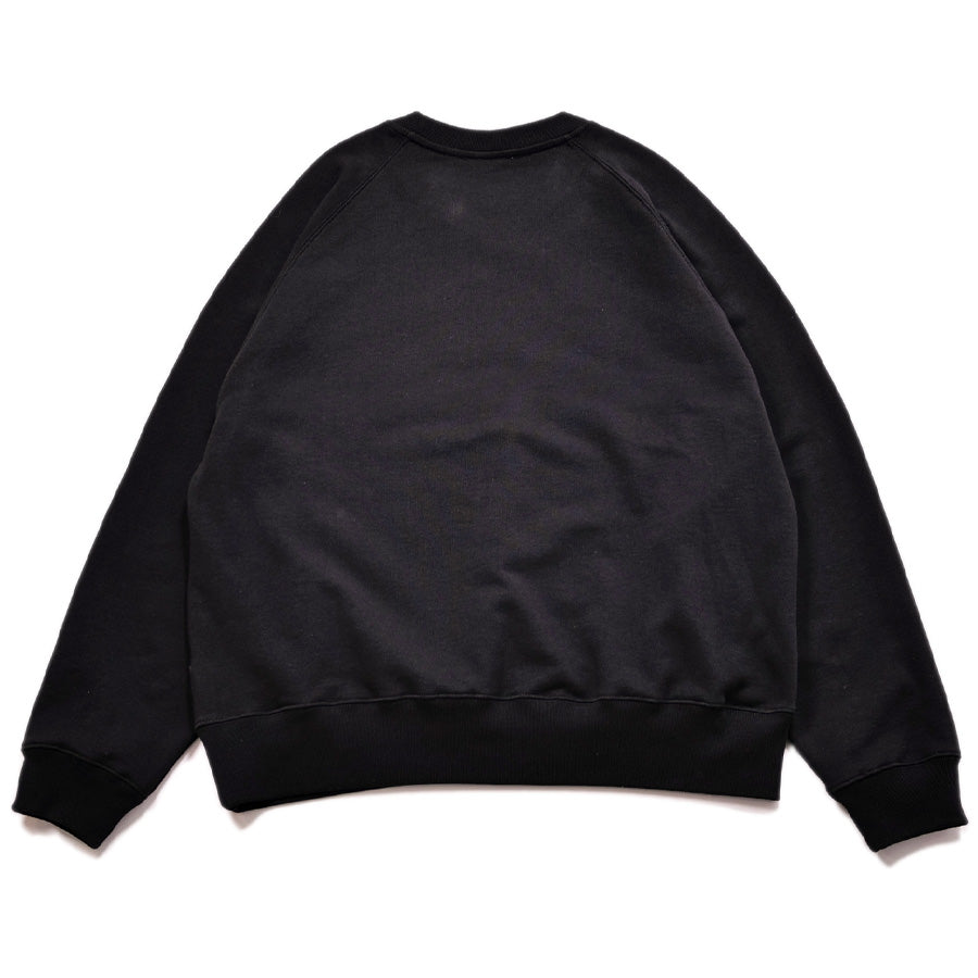 APPLEBUM クルースウェット ブラック 背面