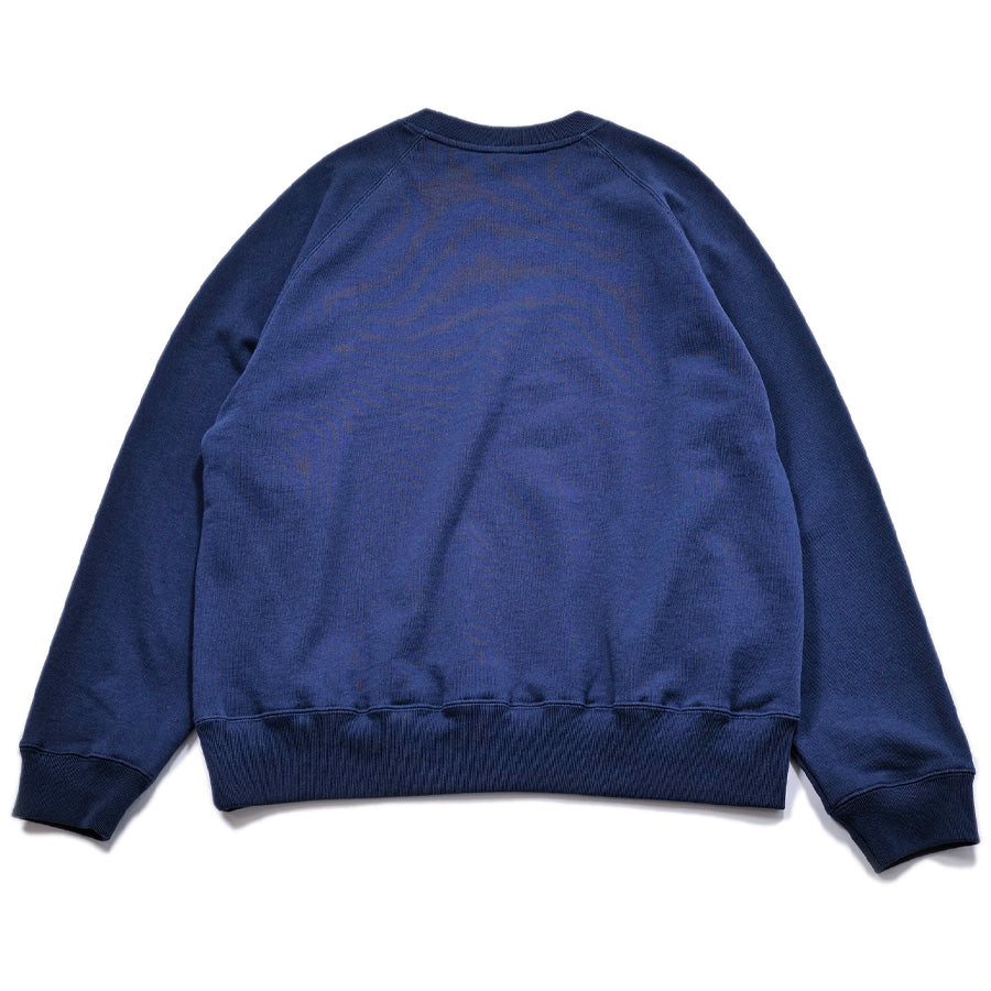 APPLEBUM クルースウェット ネイビー 背面