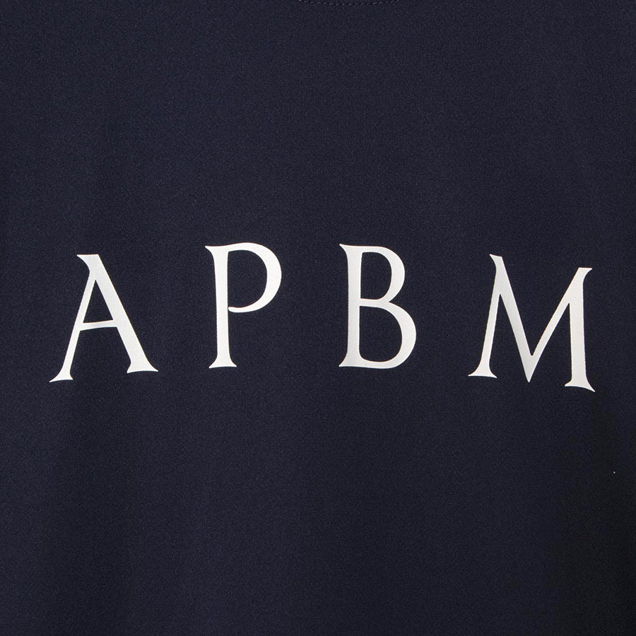 APPLEBUM APBM ロゴ プリント ネイビー