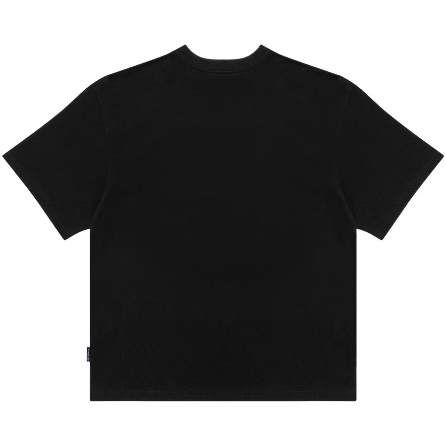APPLEBUM ヘビーウェイトTシャツ ブラック 背面
