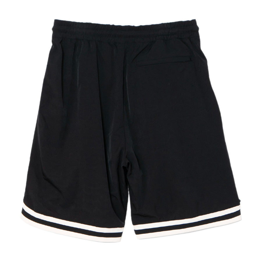 APPLEBUM Authentic Hoopers Shorts ブラック 背面デザイン