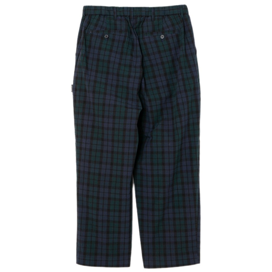 APPLEBUM Banshu Organic Wide Pants ブラックウォッチ 背面デザイン