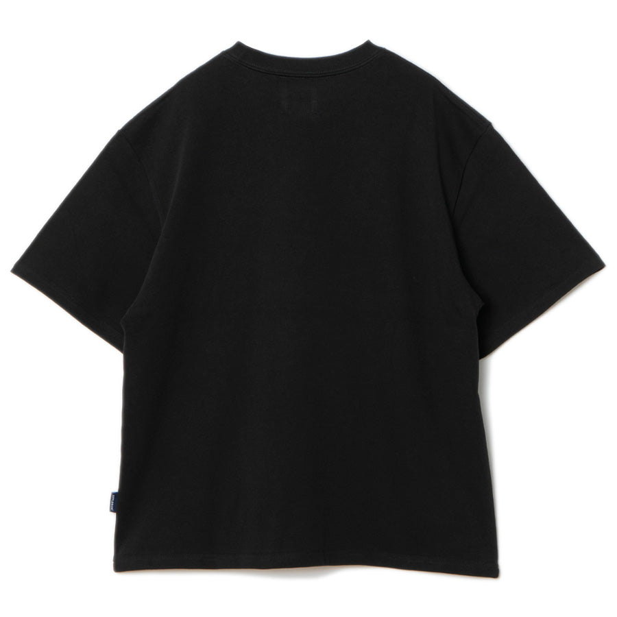 APPLEBUM Ultra Heavyweight Blank T-shirt 2026 12oz ブラック メンズ 背面