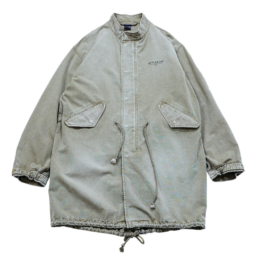 APPLEBUM Bleach Army Coat カーキ 正面