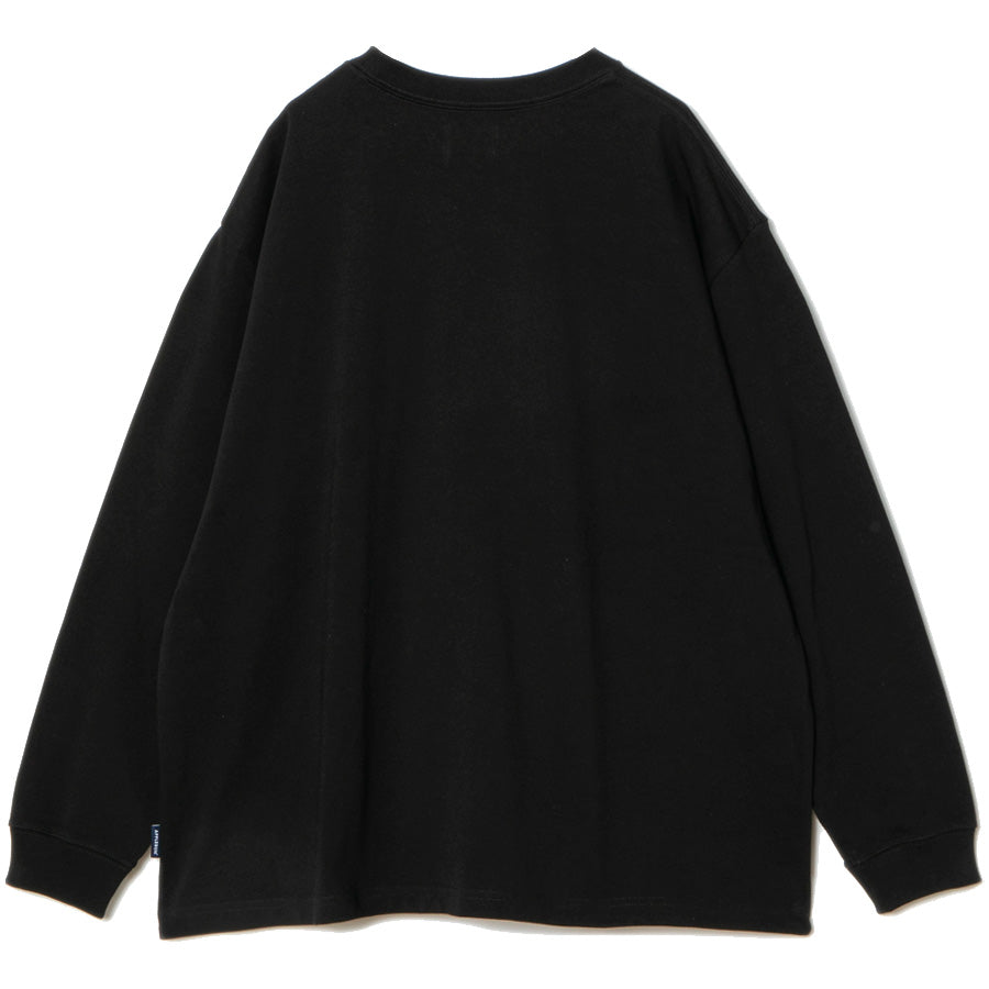 APPLEBUM ロングスリーブTシャツ ブラック 背面