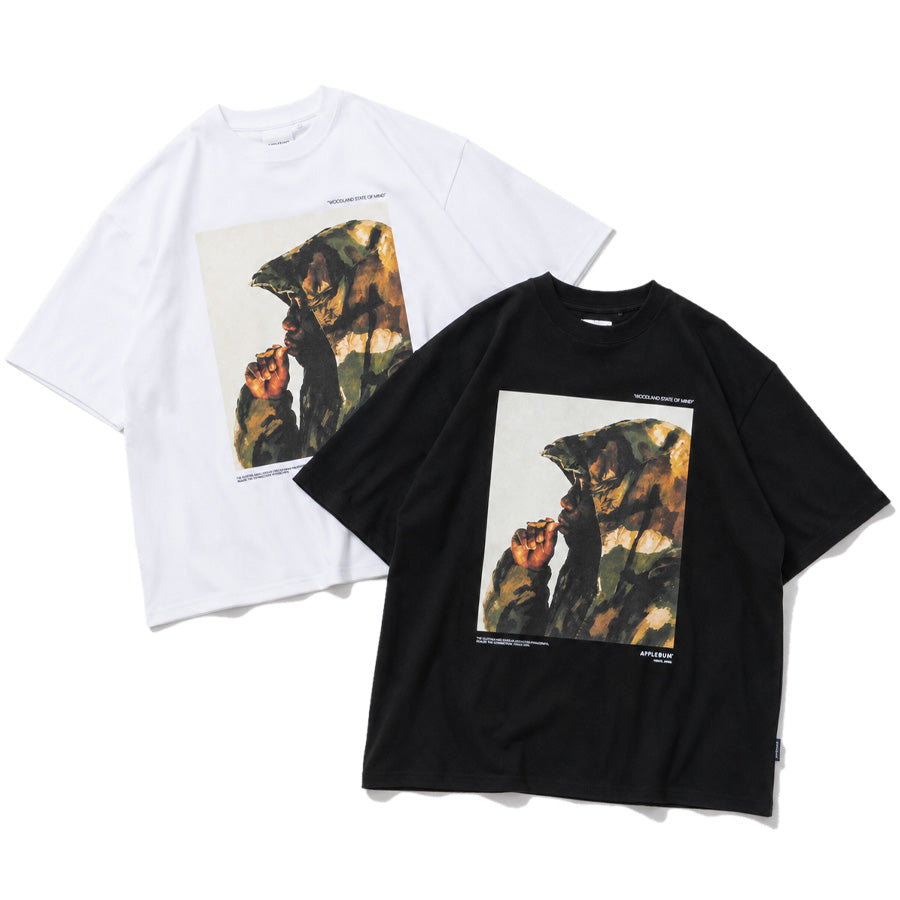 APPLEBUM（アップルバム）Buddah T-Shirt ホワイト ブラック 2カラー比較