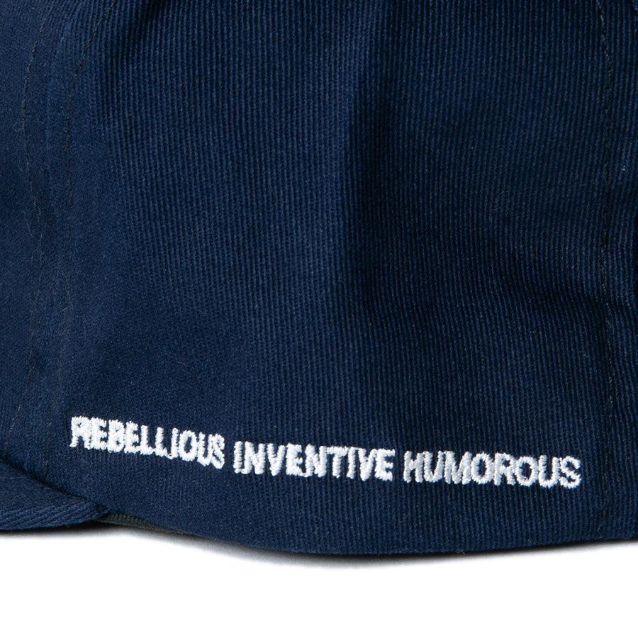 APPLEBUM キャップ サイドロゴ ネイビー