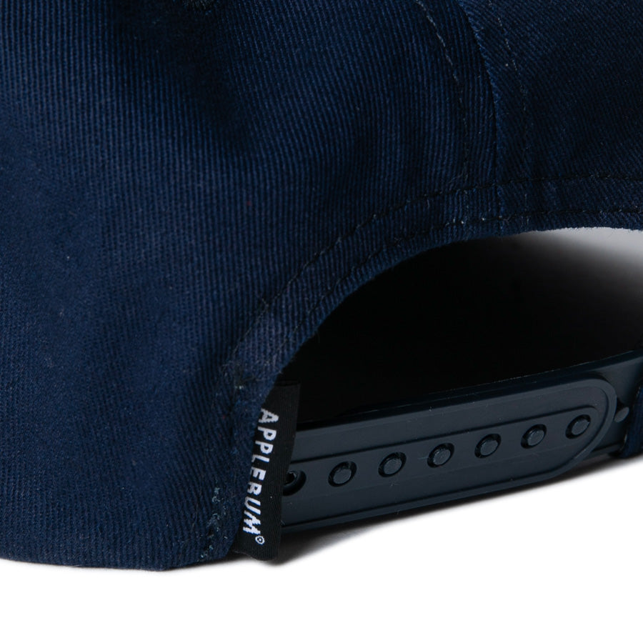 APPLEBUM キャップ バックアップ ネイビー