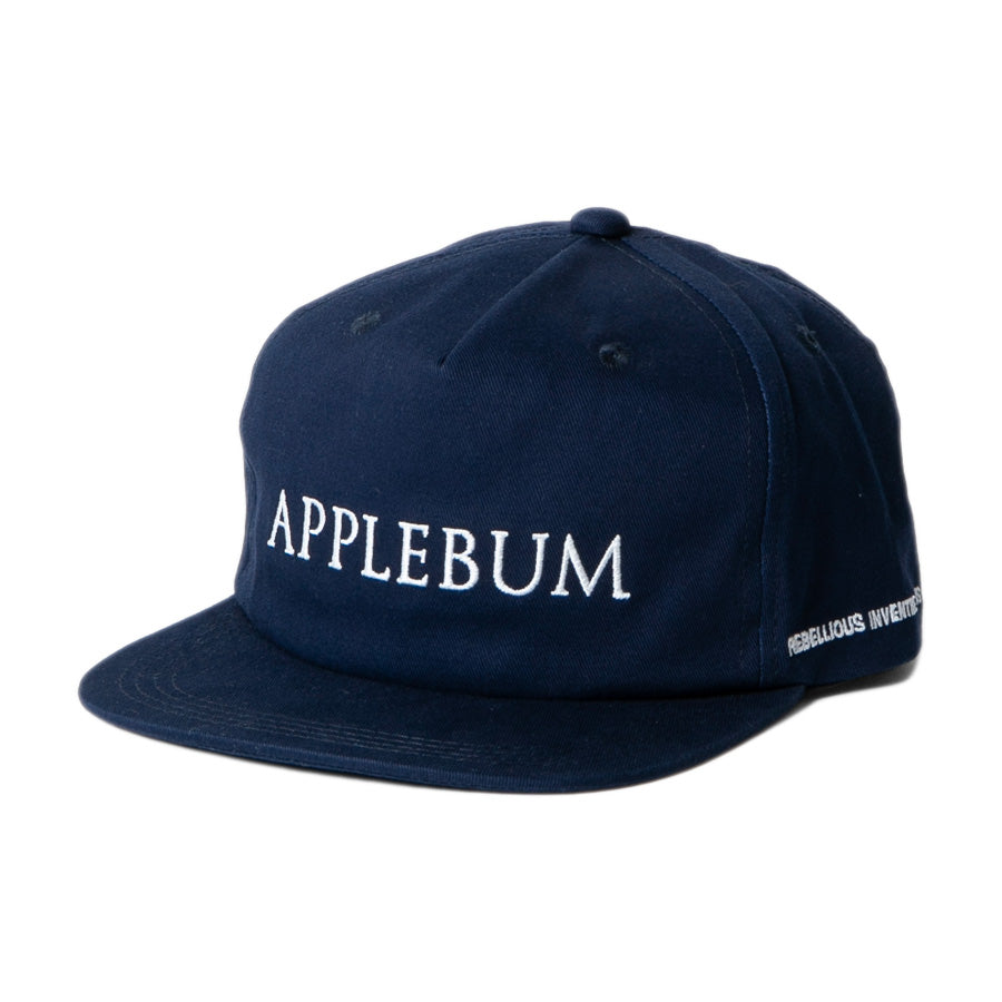 APPLEBUM キャップ ネイビー 左斜め