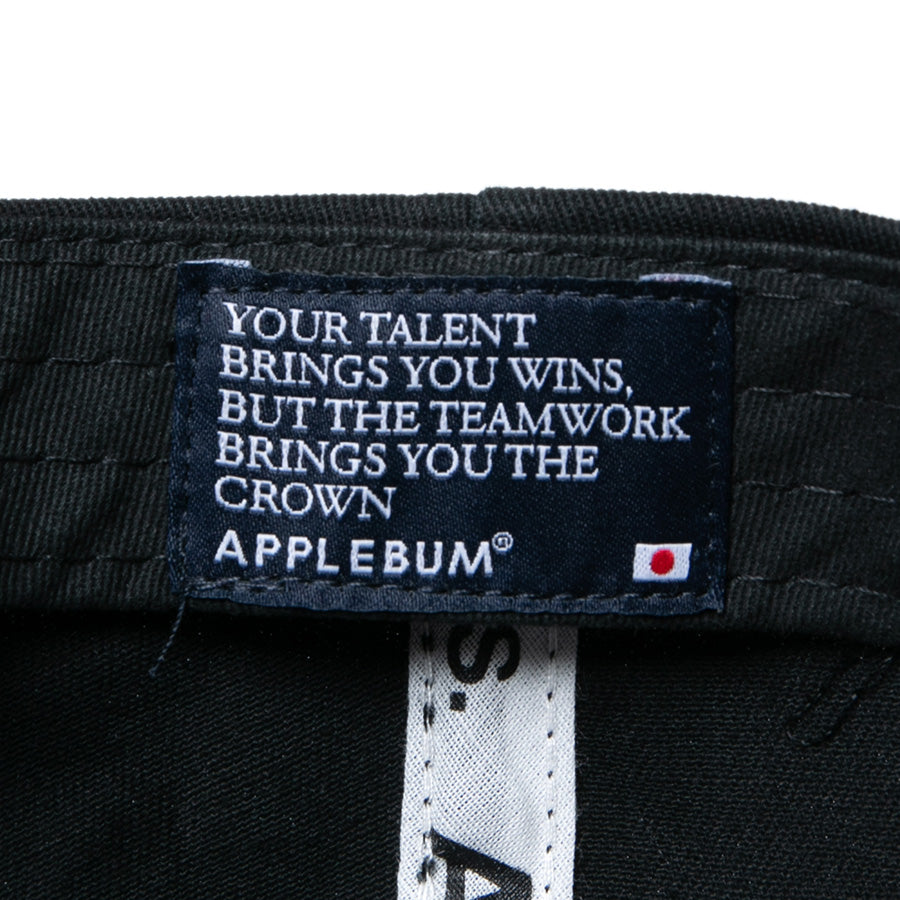 APPLEBUM ブラック 内側タグ