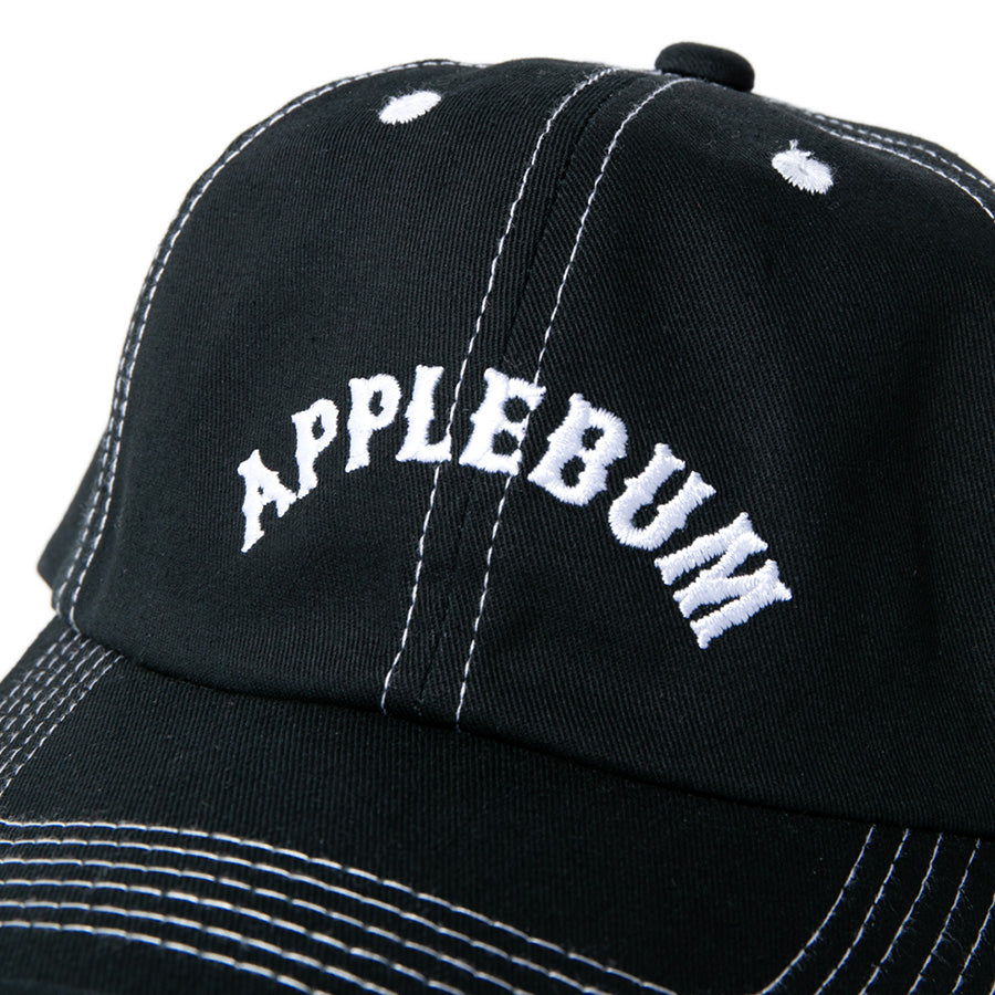 APPLEBUM（アップルバム）White Stitch Cap キャップ 2610903 – BLACK