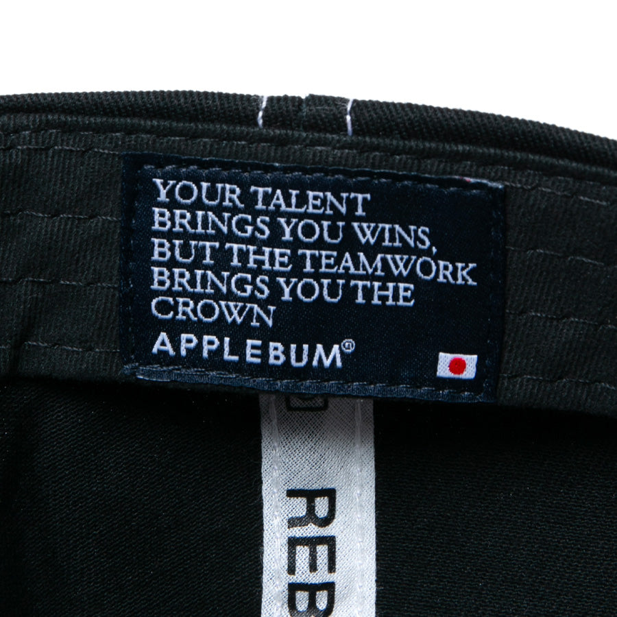 APPLEBUM ブラック 内側タグ