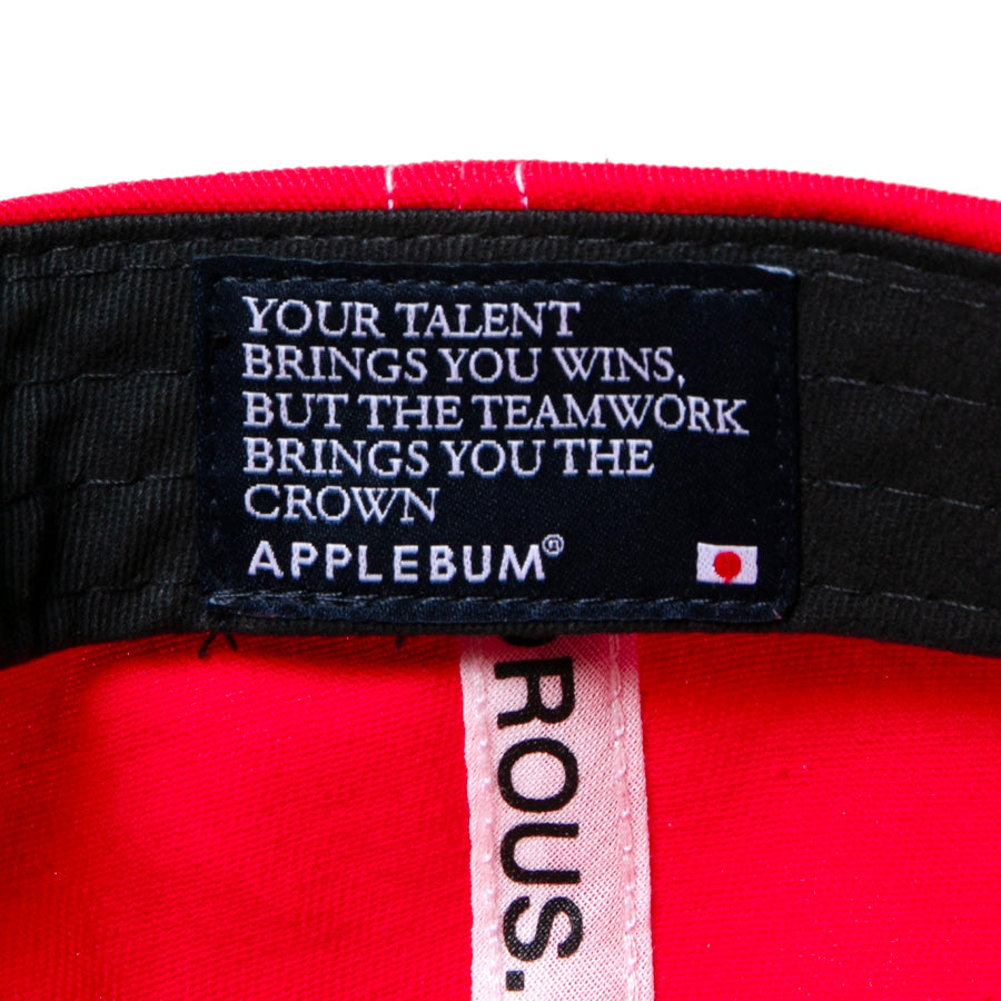APPLEBUM レッド 内側タグ
