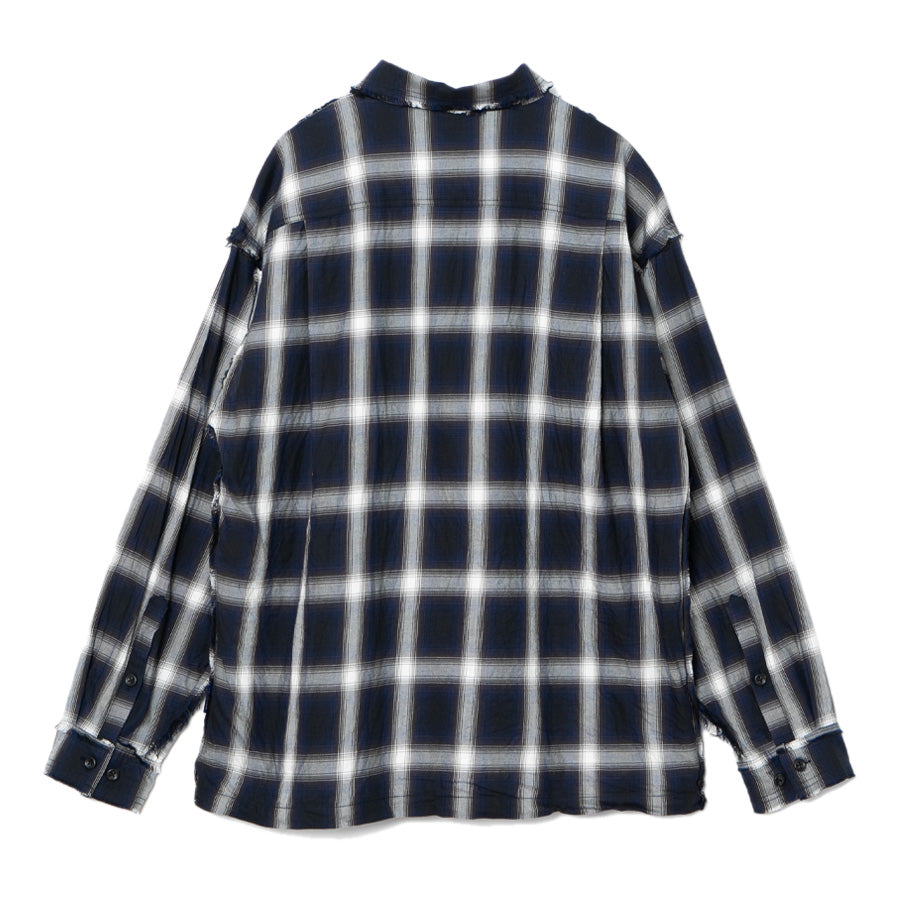 APPLEBUM チェックシャツ 背面デザイン