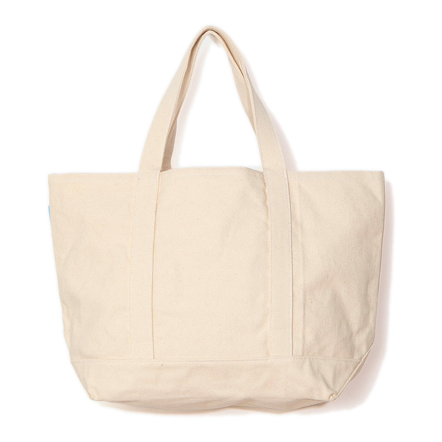 APPLEBUM（アップルバム）COMPUTER-LOGO TOTEBAG ナチュラル 平置き背面 HS2611001