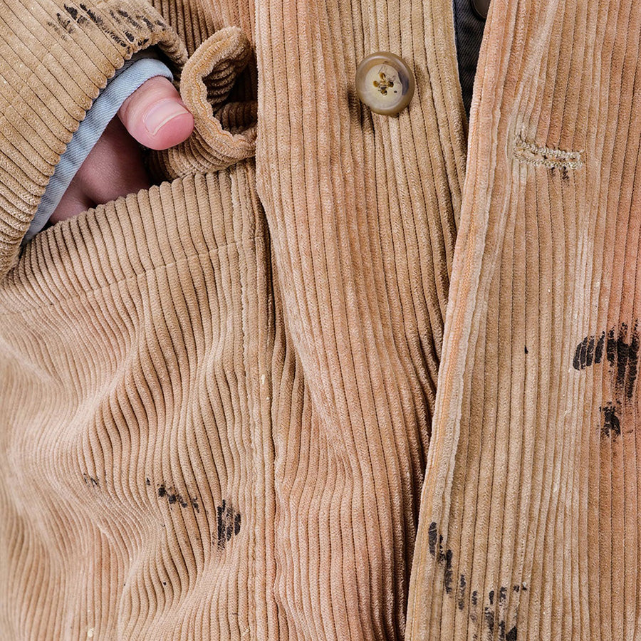 APPLEBUM フロントボタン ディテール ベージュ