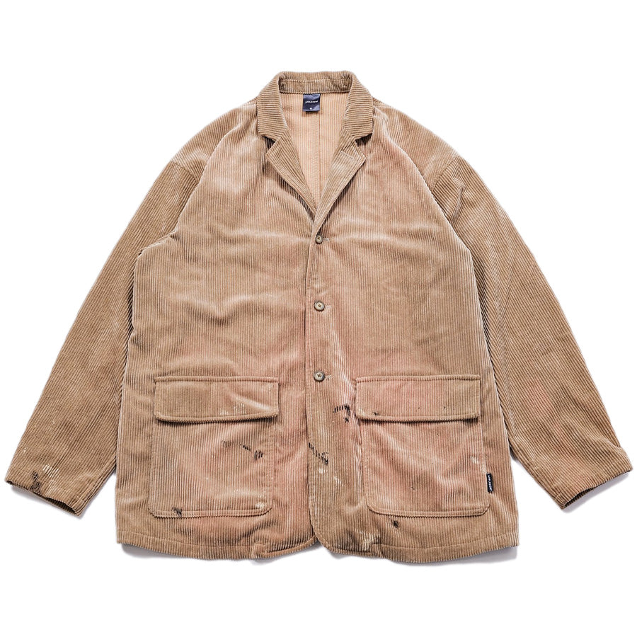 APPLEBUM コーデュロイジャケット ベージュ 正面