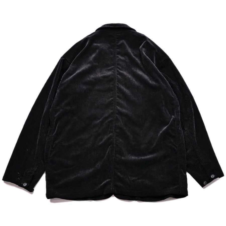 APPLEBUM コーデュロイジャケット ブラック 背面