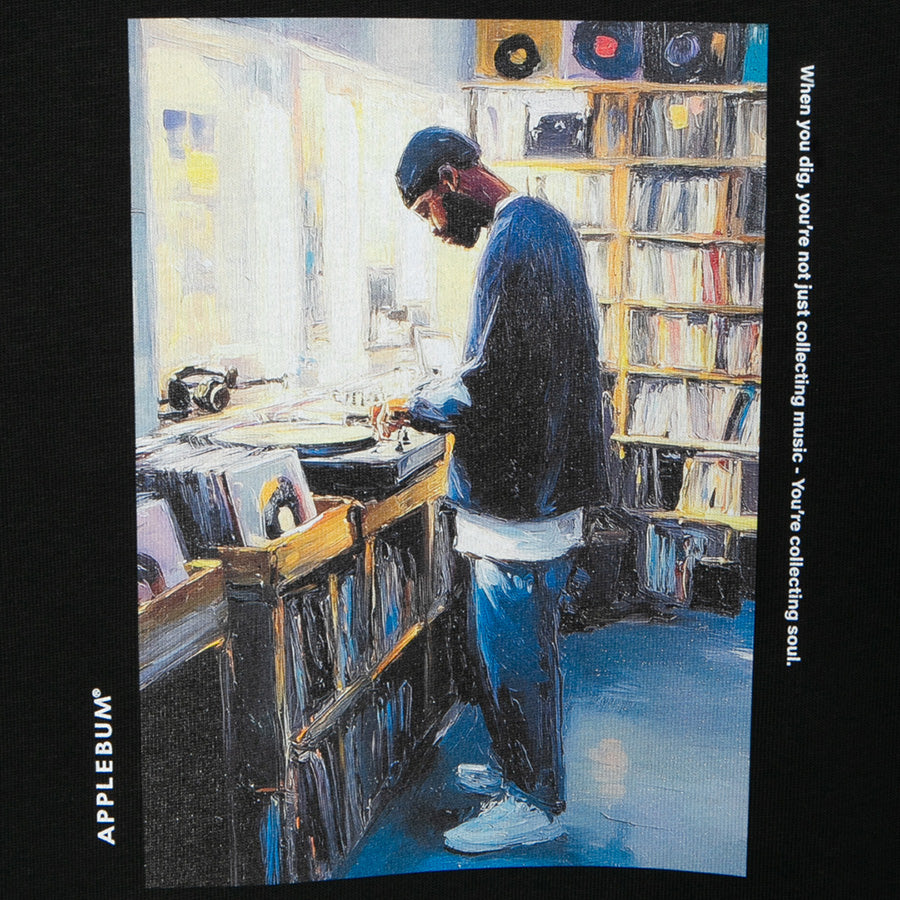 APPLEBUM Tシャツ グラフィックプリント ブラック