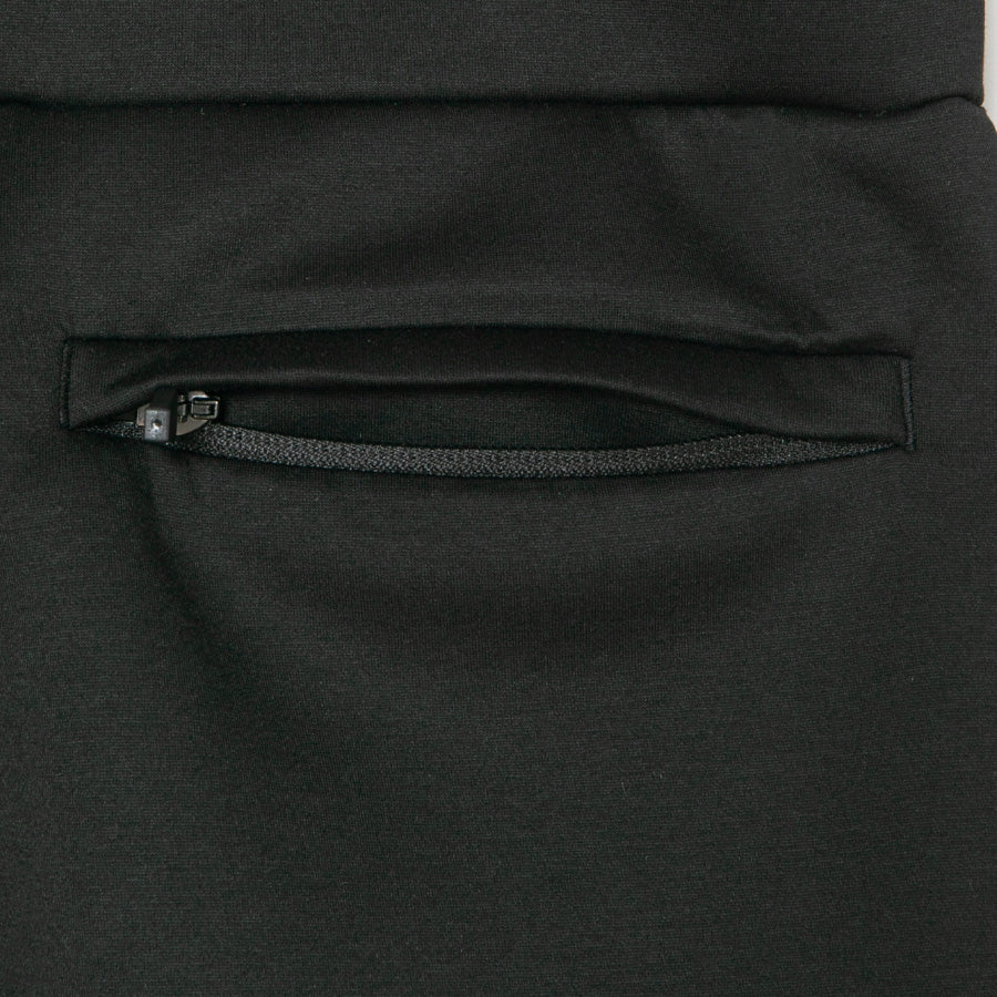 APPLEBUM ( アップルバム ) [Show & Prove] Double Knit Pants ブラック ダンボールニット スリムテーパードパンツ メンズ 2610809