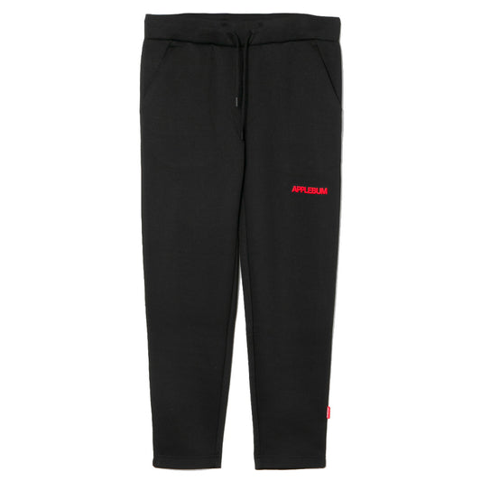 APPLEBUM ( アップルバム ) [Show & Prove] Double Knit Pants ブラック ダンボールニット スリムテーパードパンツ メンズ 2610809