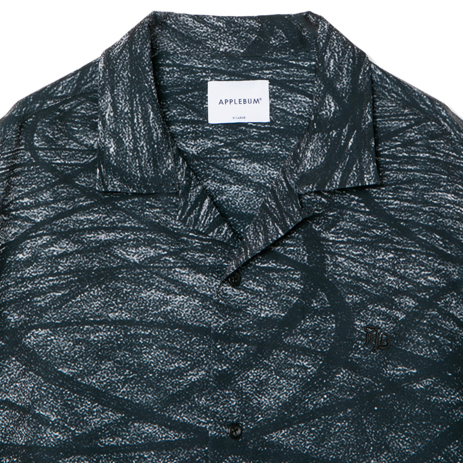 APPLEBUM Drift Marks Aloha Shirt マルチカラー 開襟カラー詳細 2610212