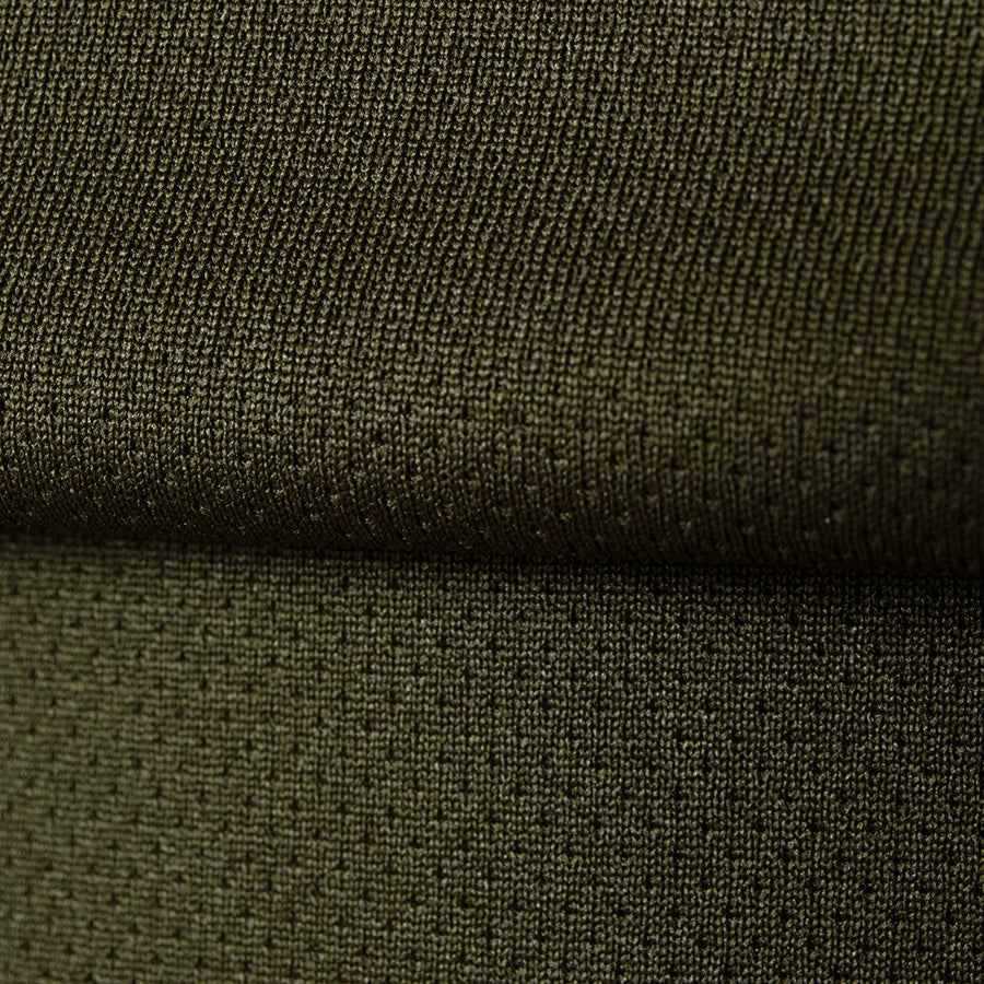 APPLEBUM ドライ素材 生地 ディテール オリーブ