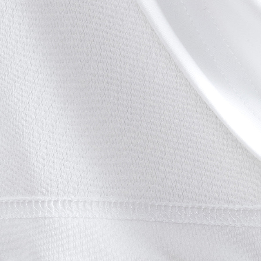 APPLEBUM ドライ素材 裏地 ディテール ホワイト