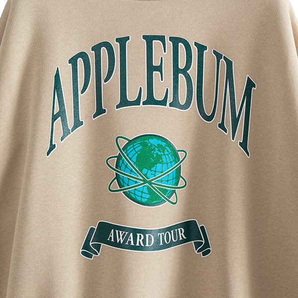 アップルバム APPLEBUM College Logo Big Crew Sweat クルーネック