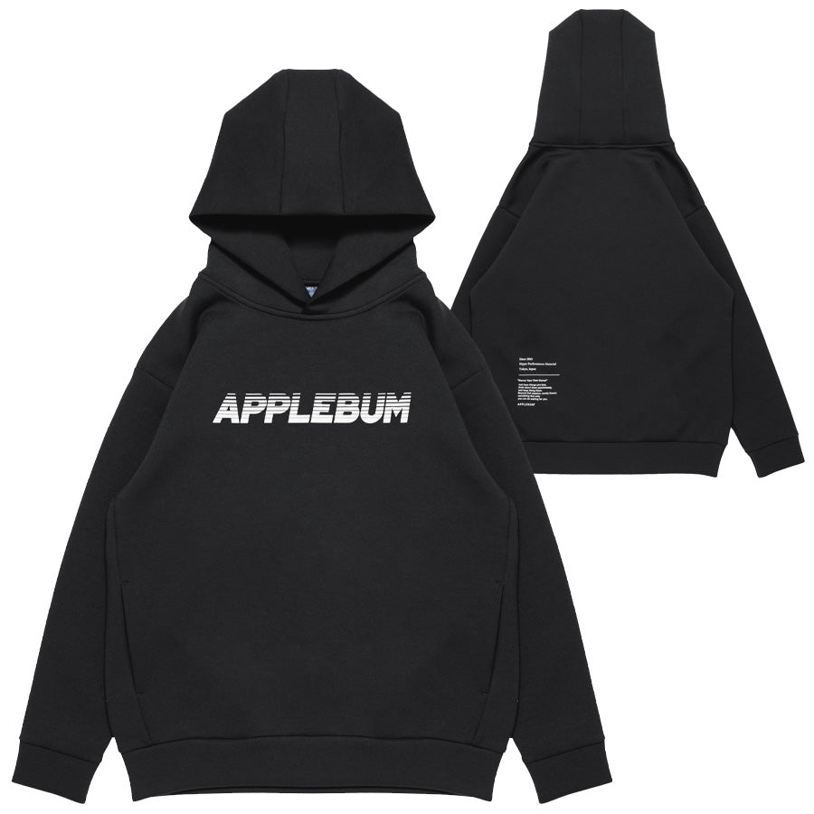 アップルバム パーカー APPLEBUM SPORTS LOGO DOUBLE KNIT PARKA スウェットパーカー EA2420102 –  BLACK STORE