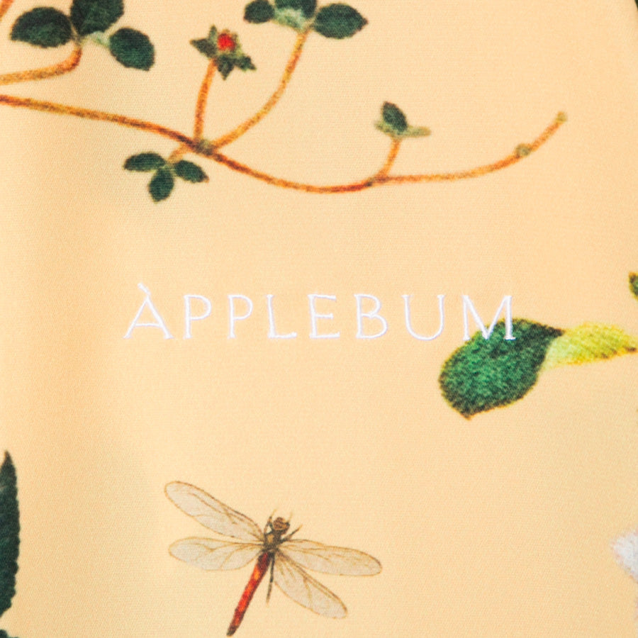 APPLEBUM Edo Botanical Aloha Shirt ブランドロゴ刺繍