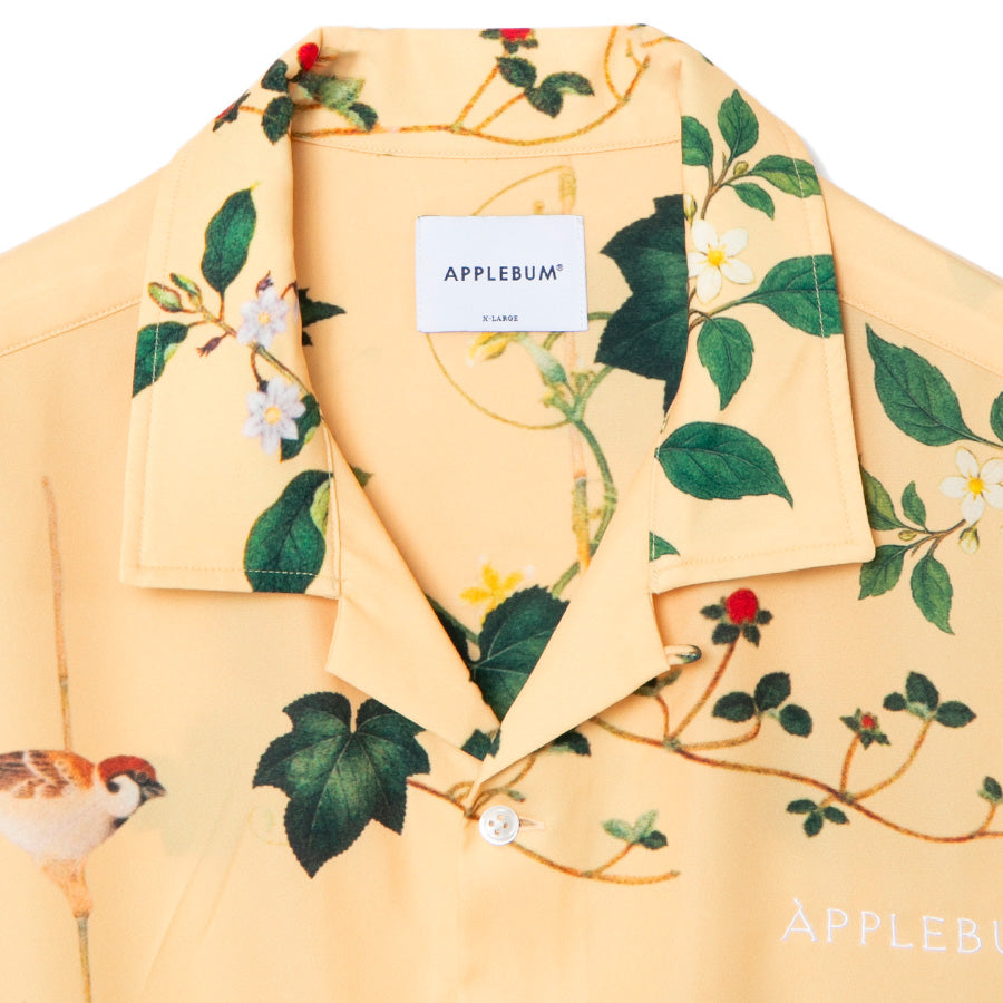 APPLEBUM Edo Botanical Aloha Shirt 開襟デザイン