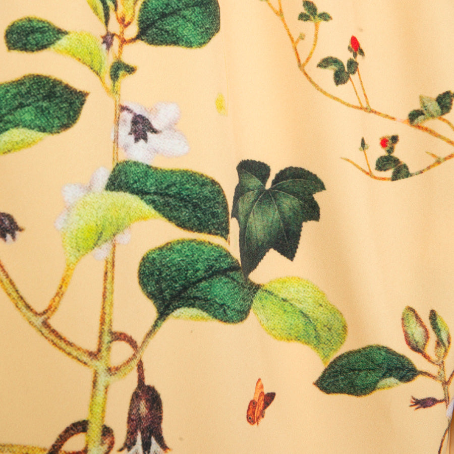 APPLEBUM Edo Botanical Hoopers Shorts 植物画プリント柄の詳細