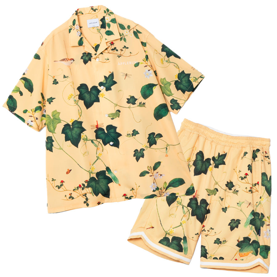 APPLEBUM Edo Botanical Hoopers Shorts セットアップイメージ