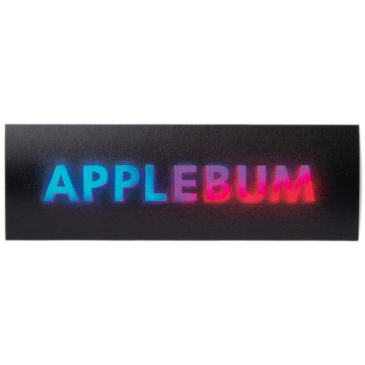 APPLEBUM ロゴステッカー レトロデザイン 正面