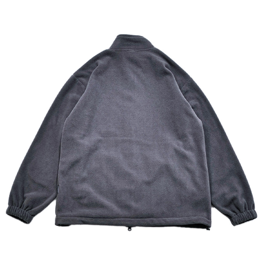 APPLEBUM FLEECE JACKET フリースジャケット グレー 背面 平置き 2520625