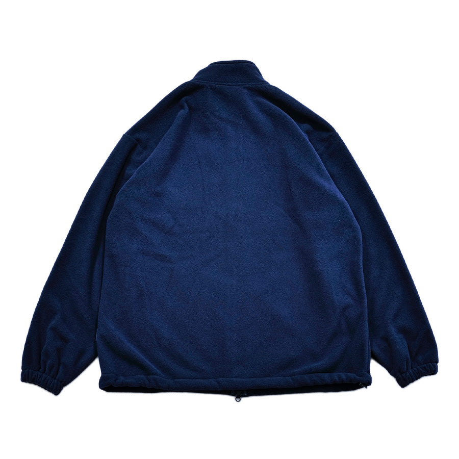 APPLEBUM FLEECE JACKET フリースジャケット ネイビー 背面 平置き 2520625