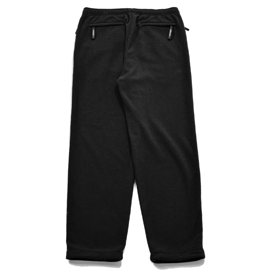 APPLEBUM FLEECE PANTS フリースパンツ ブラック 背面 平置き 2520808
