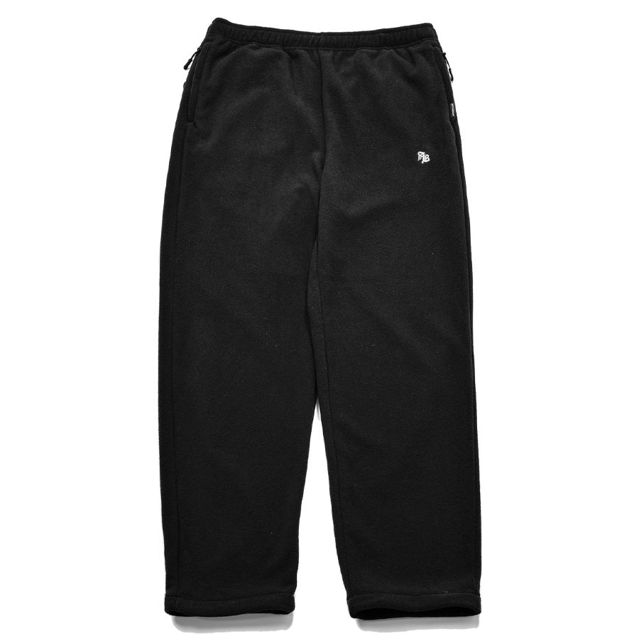 APPLEBUM FLEECE PANTS フリースパンツ ブラック 正面 平置き 2520808