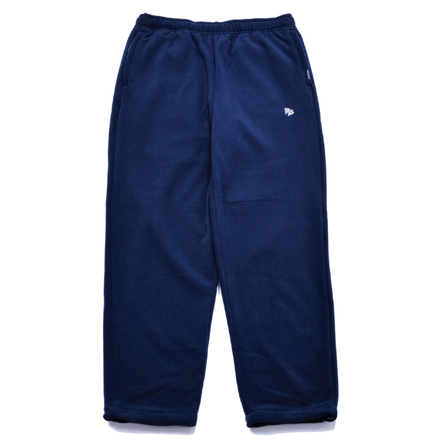 APPLEBUM FLEECE PANTS フリースパンツ ネイビー 正面 平置き 2520808