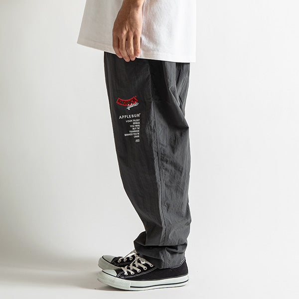 APPLEBUM × CRSB/raidback fabric Nylon Pants