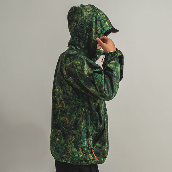 アップルバム APPLEBUM CRSB/RAIDBACK Pixel Camo High Tech Half Zip