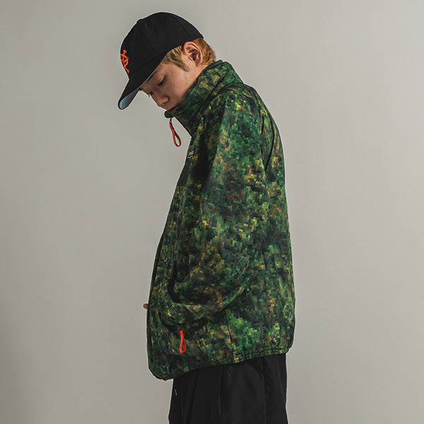 アップルバム APPLEBUM CRSB/RAIDBACK Pixel Camo High Tech Half Zip