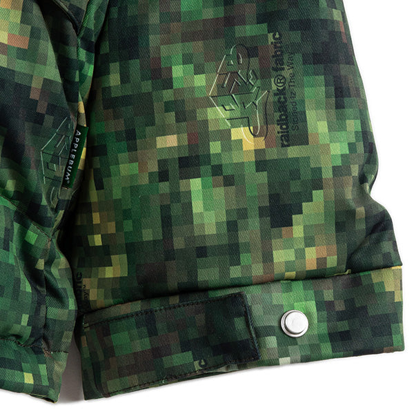 アップルバム APPLEBUM CRSB/RAIDBACK Pixel Camo Innercotton Hood