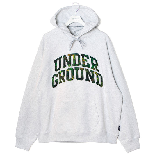 APPLEBUM × raidback fabric ( アップルバム ) PIXEL CAMO UNDERGROUND HOODIE パーカー