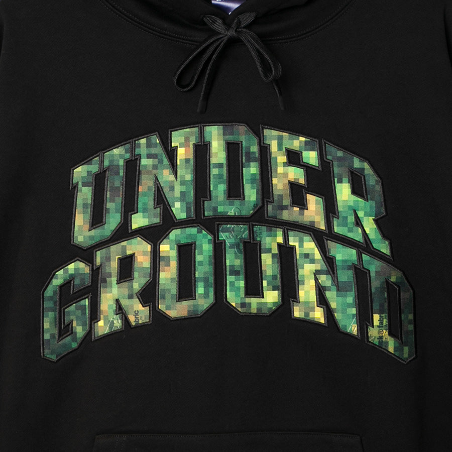 APPLEBUM × raidback fabric ( アップルバム ) PIXEL CAMO UNDERGROUND HOODIE パーカー