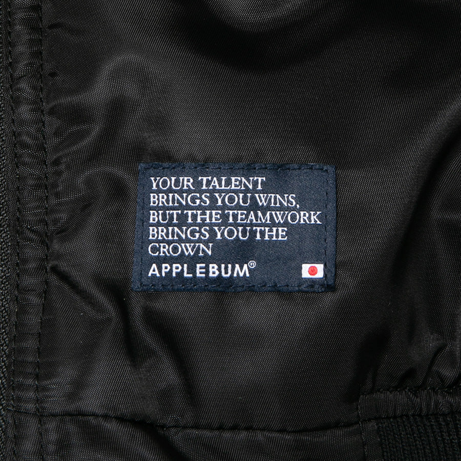 APPLEBUM × raidback fabric (アップルバム) PIXEL CAMO MA-1