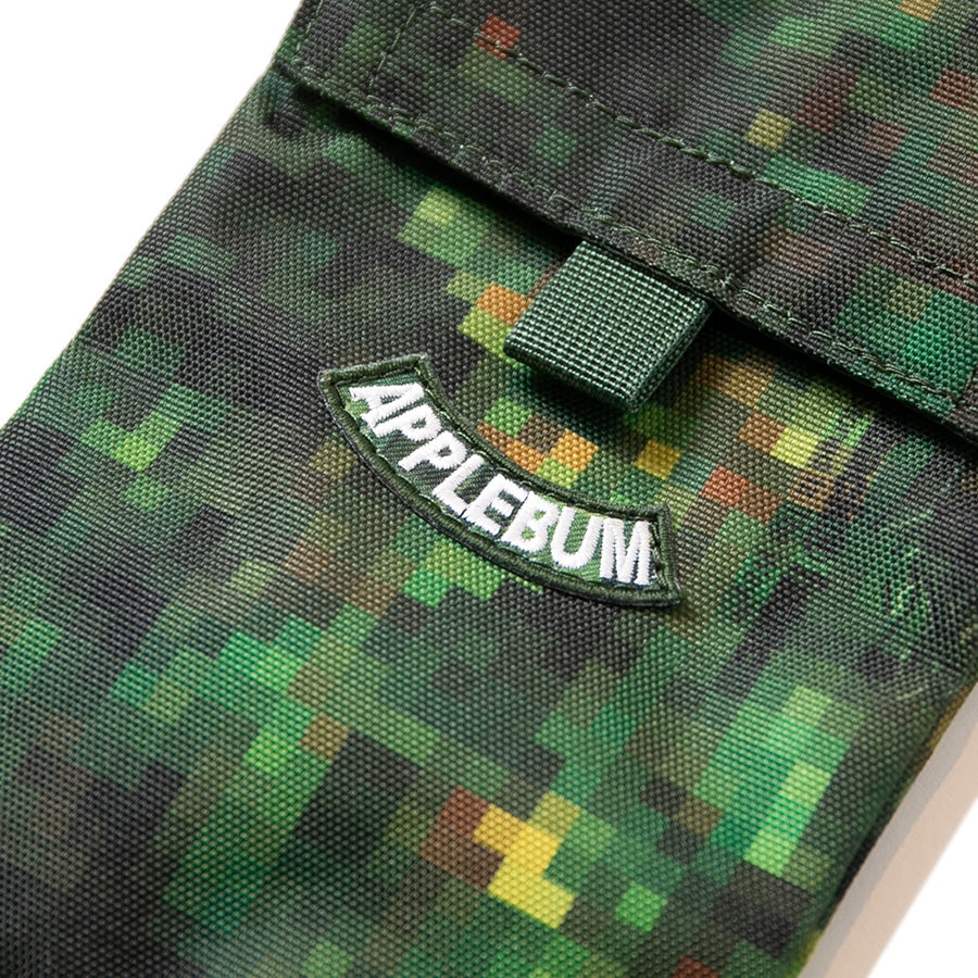 APPLEBUM × raidback fabric ( アップルバム ) PIXEL CAMO NECK POUCH ネックポーチ ピクセルカモ