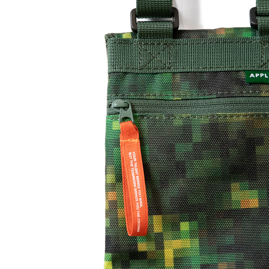 APPLEBUM× raidback fabric ( アップルバム ) PIXEL CAMO NECK POUCH